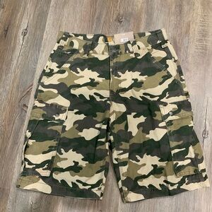 NWT Carhartt DARK CAMO Rugged Flex RELAXED FIT 11" Cargo Shorts Mens Sz 31